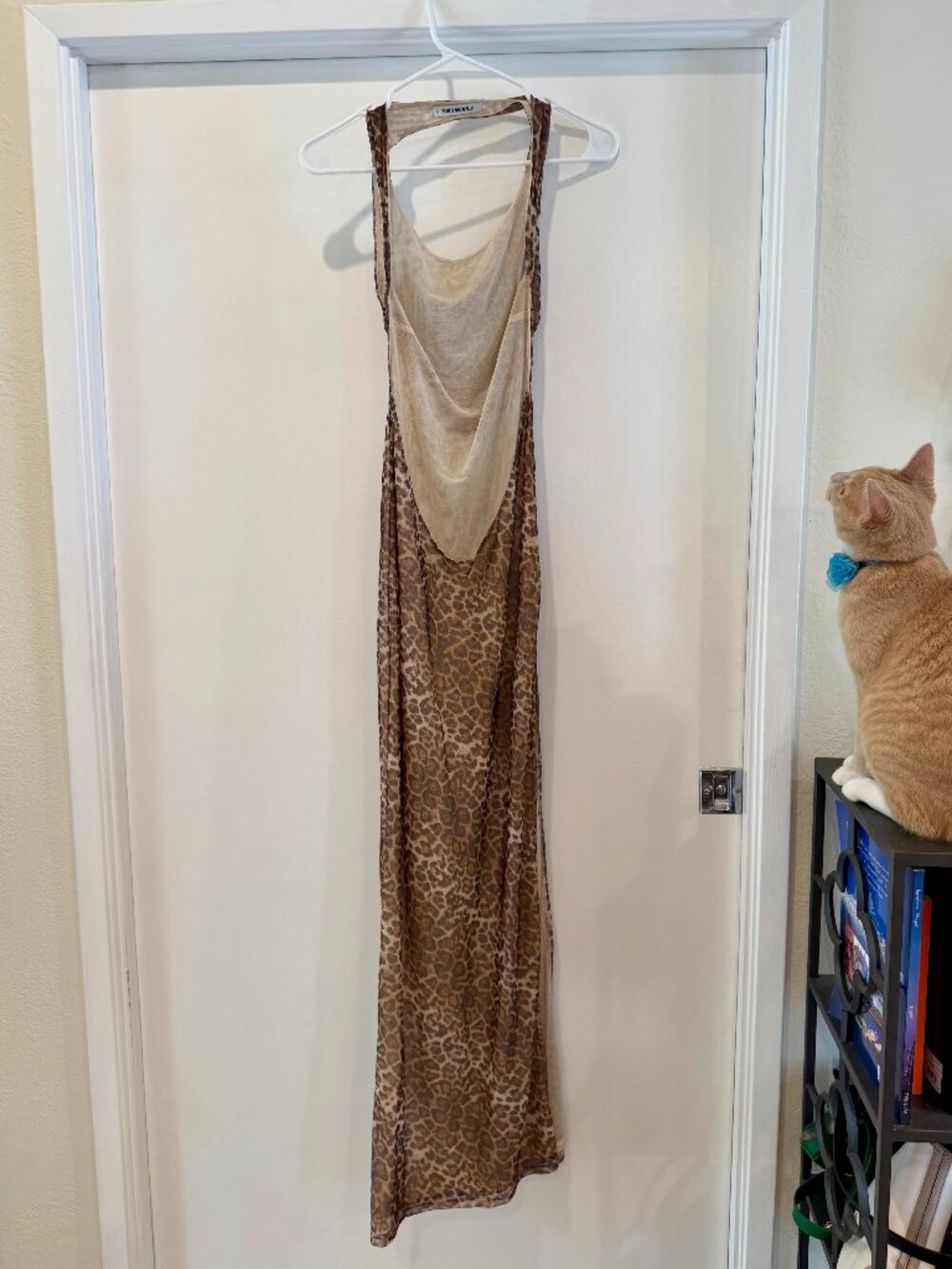 It's Now Cool Catalina Backless Mesh Maxi Dress | Swimsuit Cover-Up - Picture 5 of 9